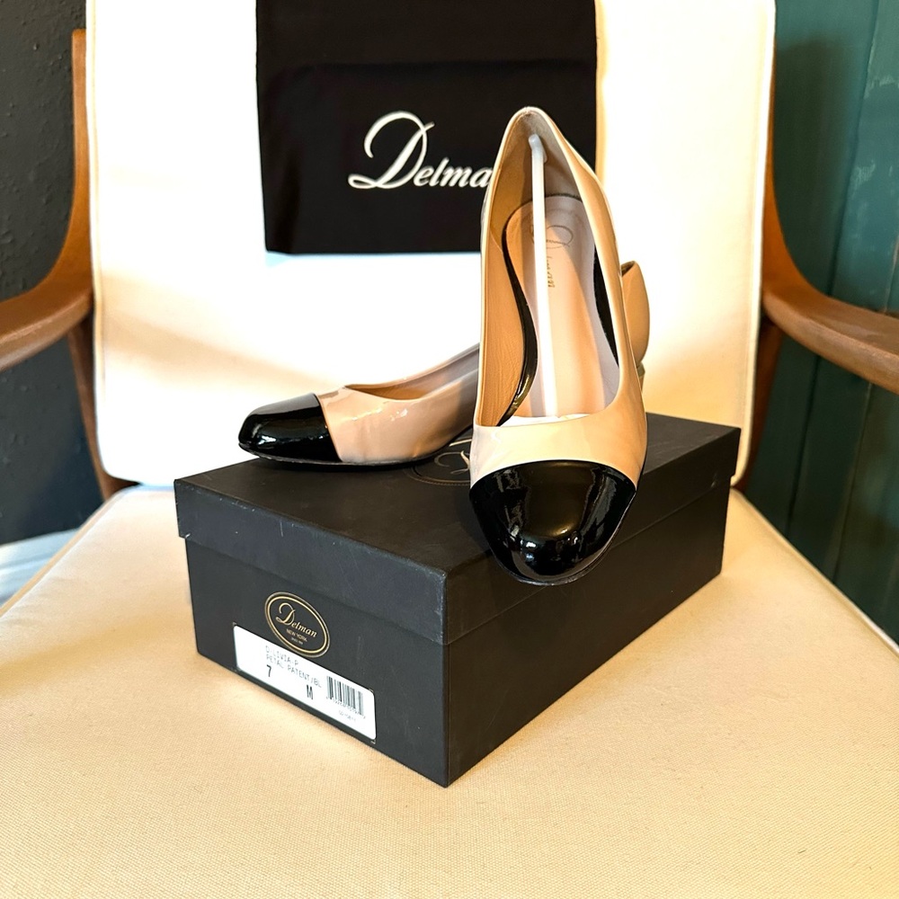 Petal Pink Delman Livia pumps size 7